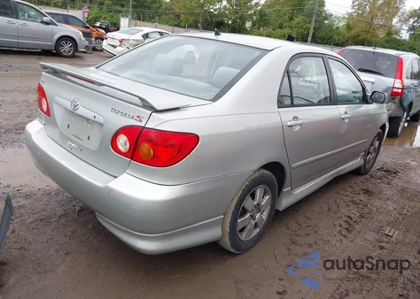 2004 Toyota Corolla S from USA, damaged, VIN 2T1BR32EX4C207418